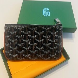 Goyard Black Monogram Wallet